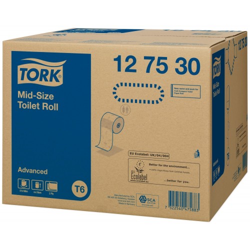 Tork Mid-size papier toaletowy; EAN13: 7322540475876