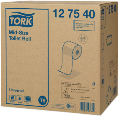 Tork Mid-size papier toaletowy