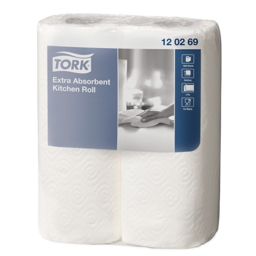 Ręcznik kuchenny wyjątkowo chłonny - Tork 120269-RECZ.KUCH.A'2