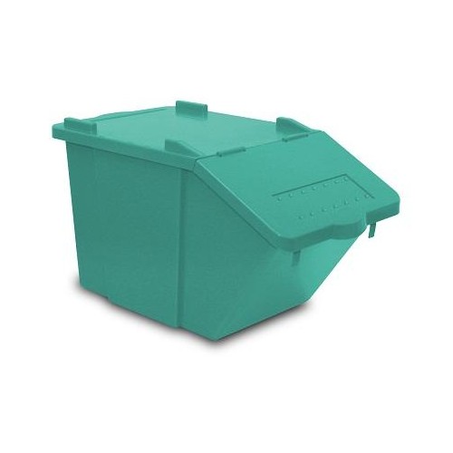 Pojemnik do segregacji odpadów Split 45 L zielony TTS Cleaning