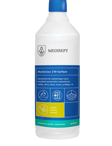 Preparat do mycia zielona herbata MEDISEPT Mediclean 210 Surface 1L
